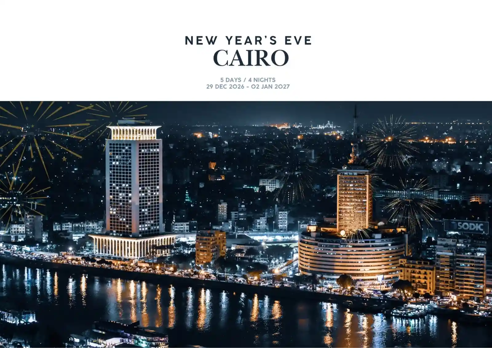 Cairo New Years's Eve 2027
